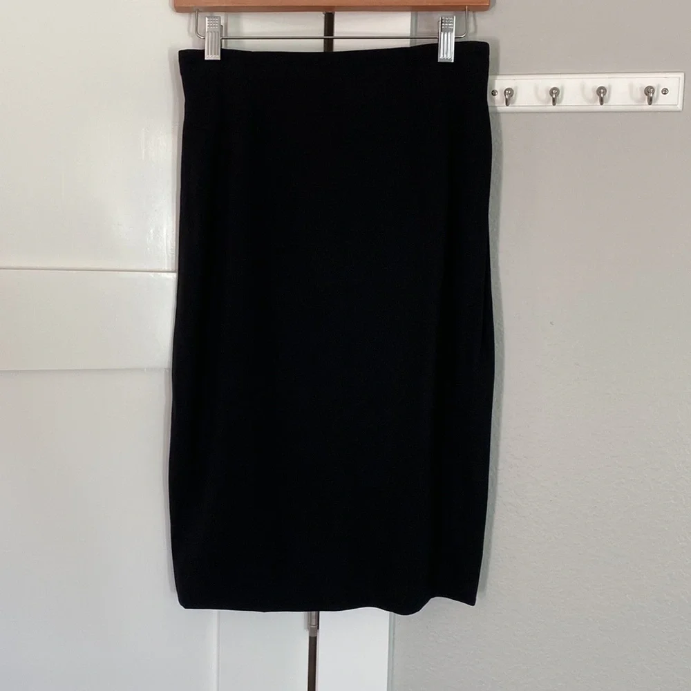 Christian Dior black skirt and blazer suit
